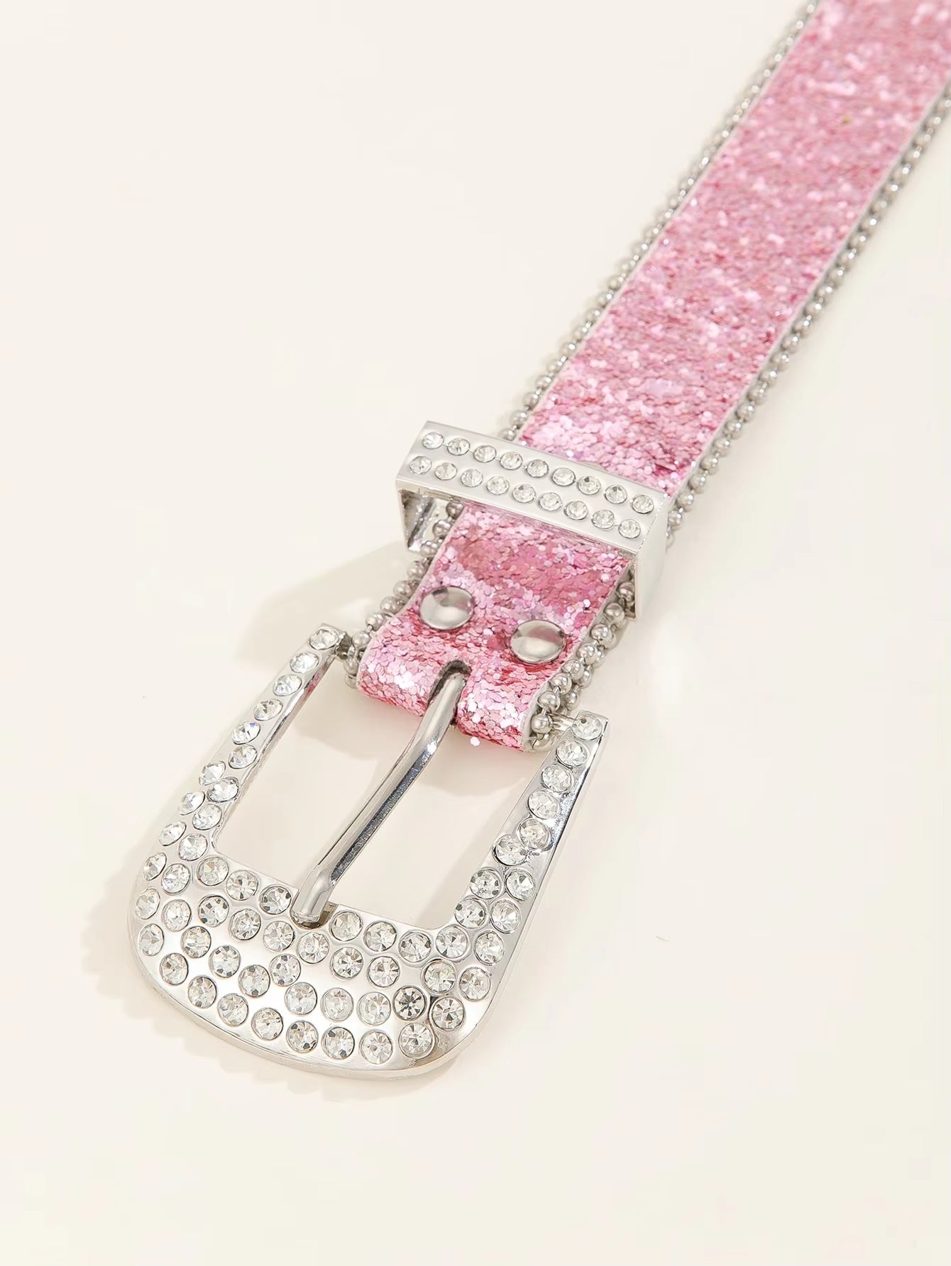 Western Rhinestone Decor Belt