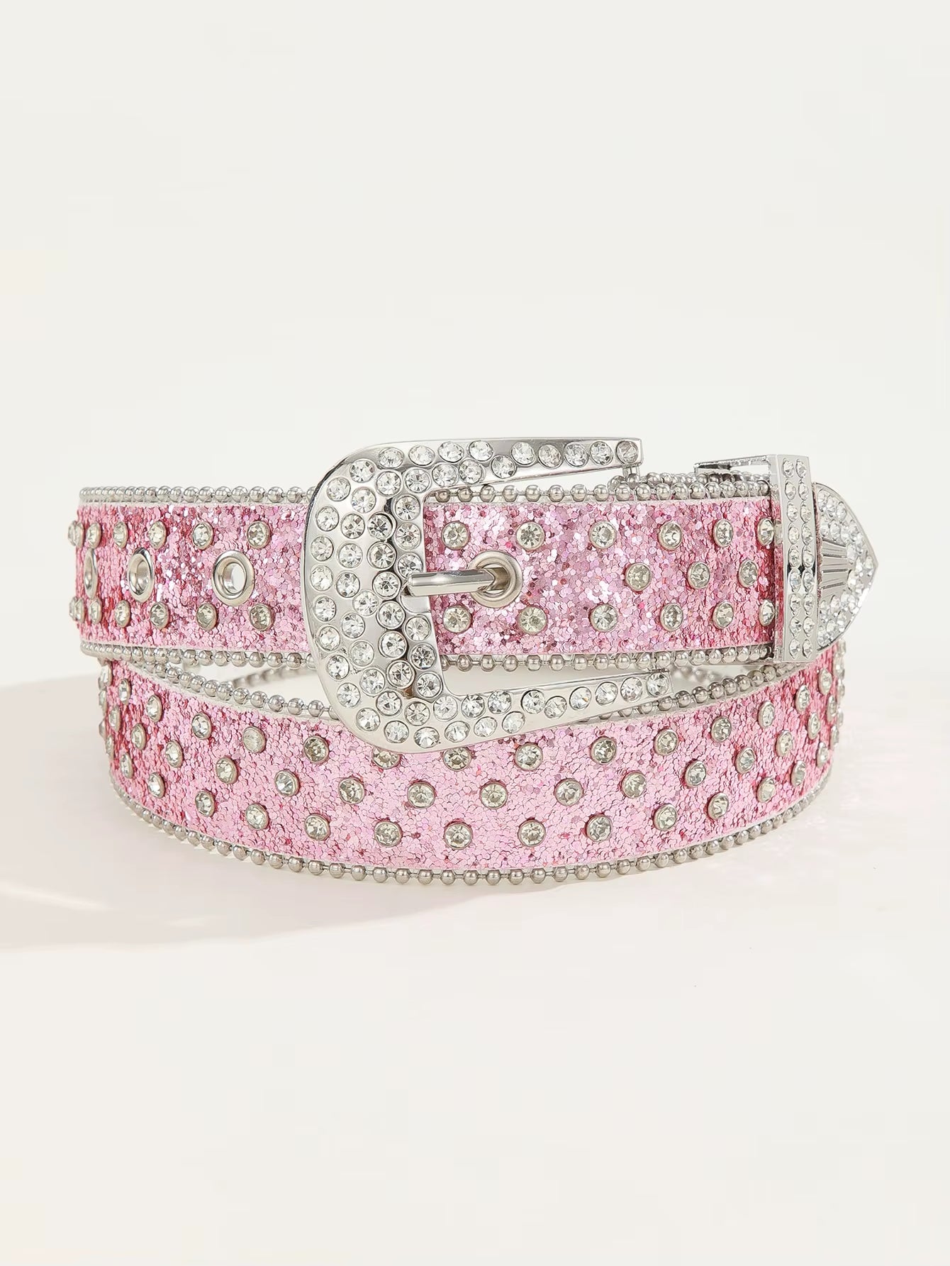 Western Rhinestone Decor Belt