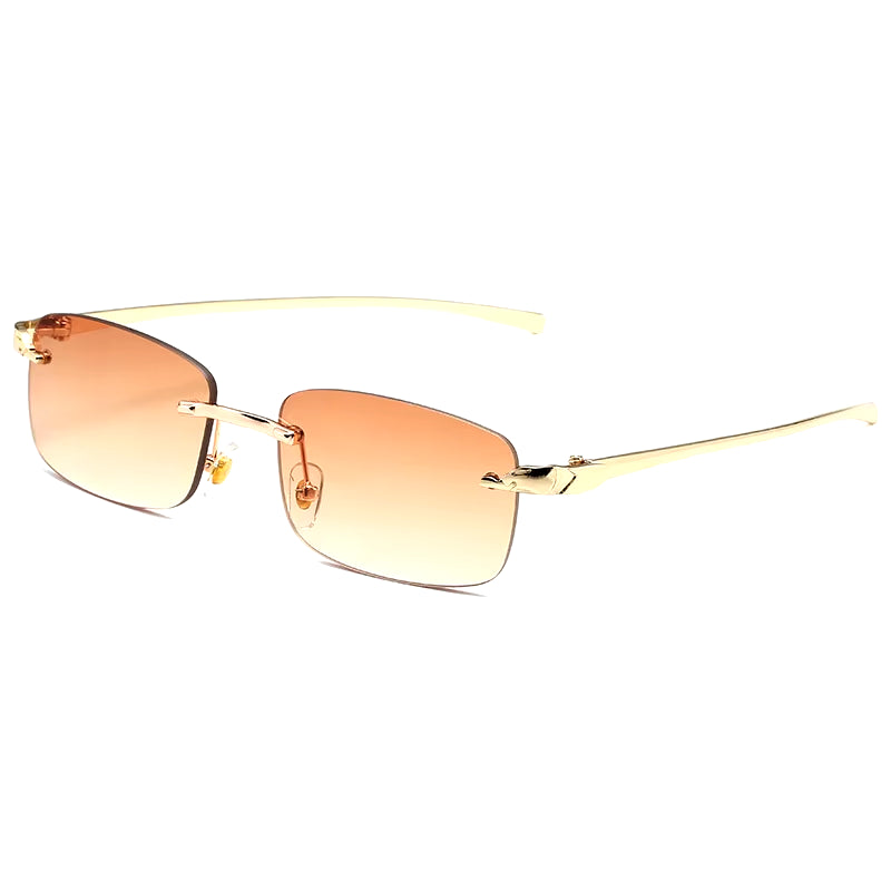 COULIER Women'S Vintage Sunglasses Female Luxury Eyewears Classical Metal Frame Male Sun Shades UV400 to Prevent Glare Butterf