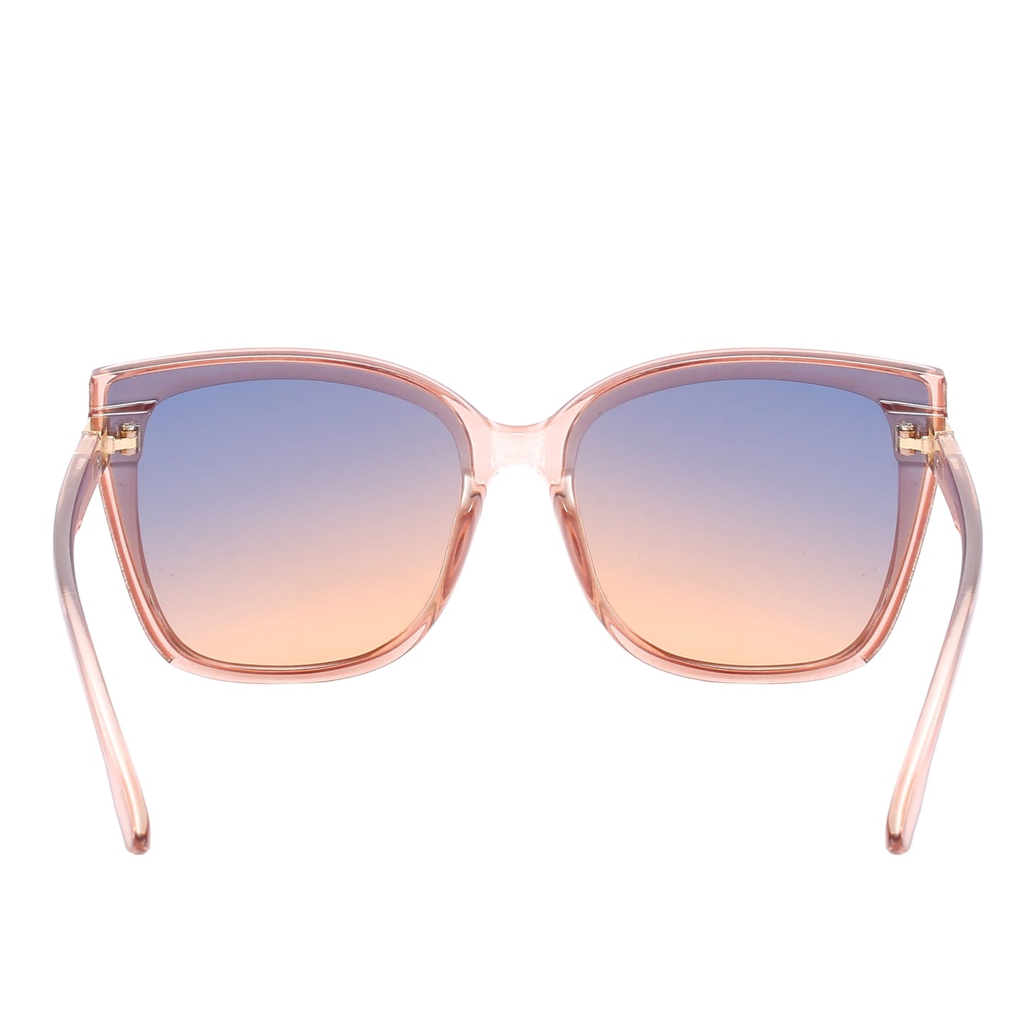 Bloom Eco-Pact Sunglasses for Women with Blue to Peach Ombre Lens