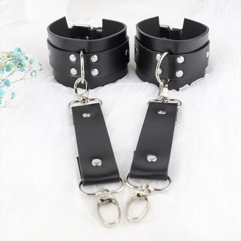 Women Sexy Leather Harness Belt Chest Harness Corset Fashion Leather Lingeire Garter Belt Gothic Punk Fetish Clothing Sex Toys