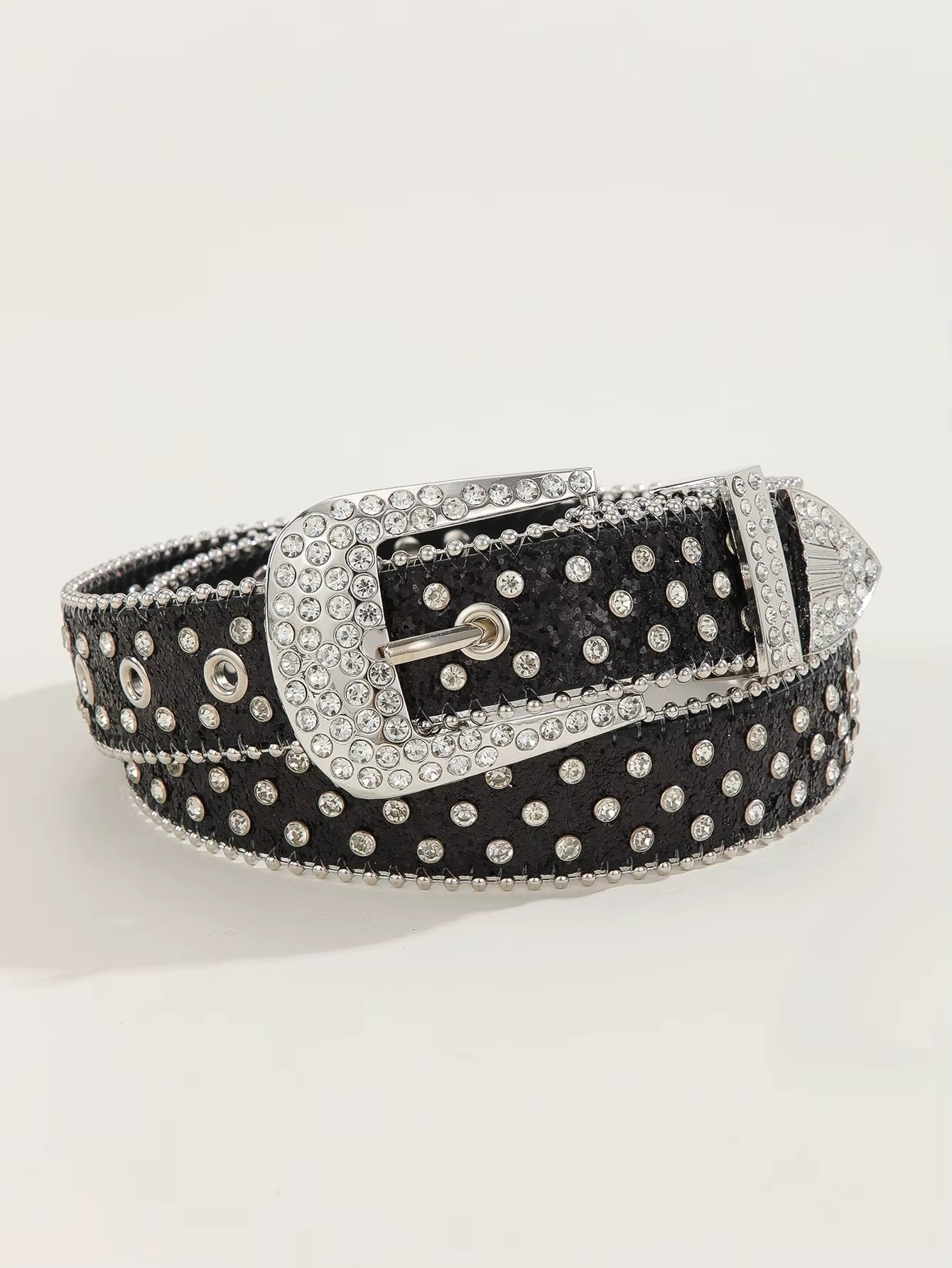 Western Rhinestone Decor Belt